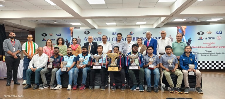 all winners of 61st Indian Chess championship 